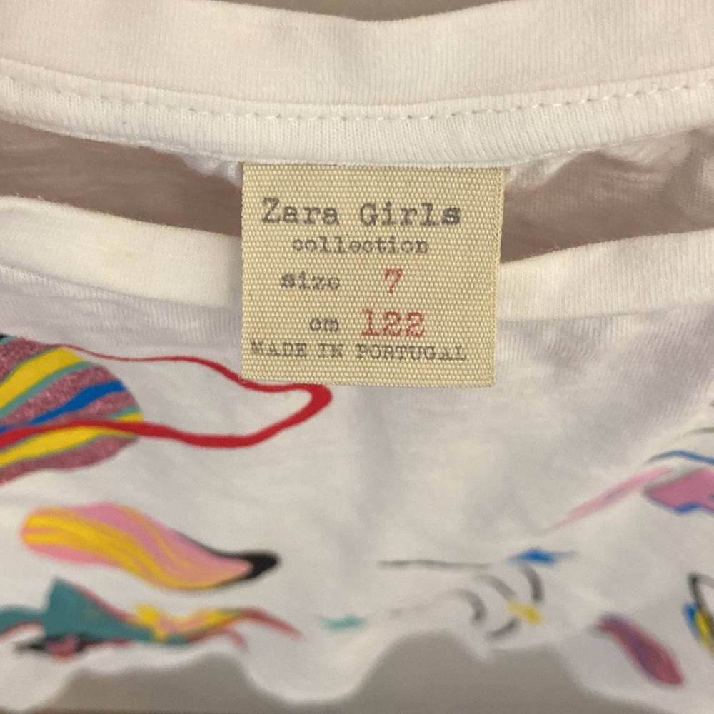 Zara girls t-shirt - Picture 2 of 4
